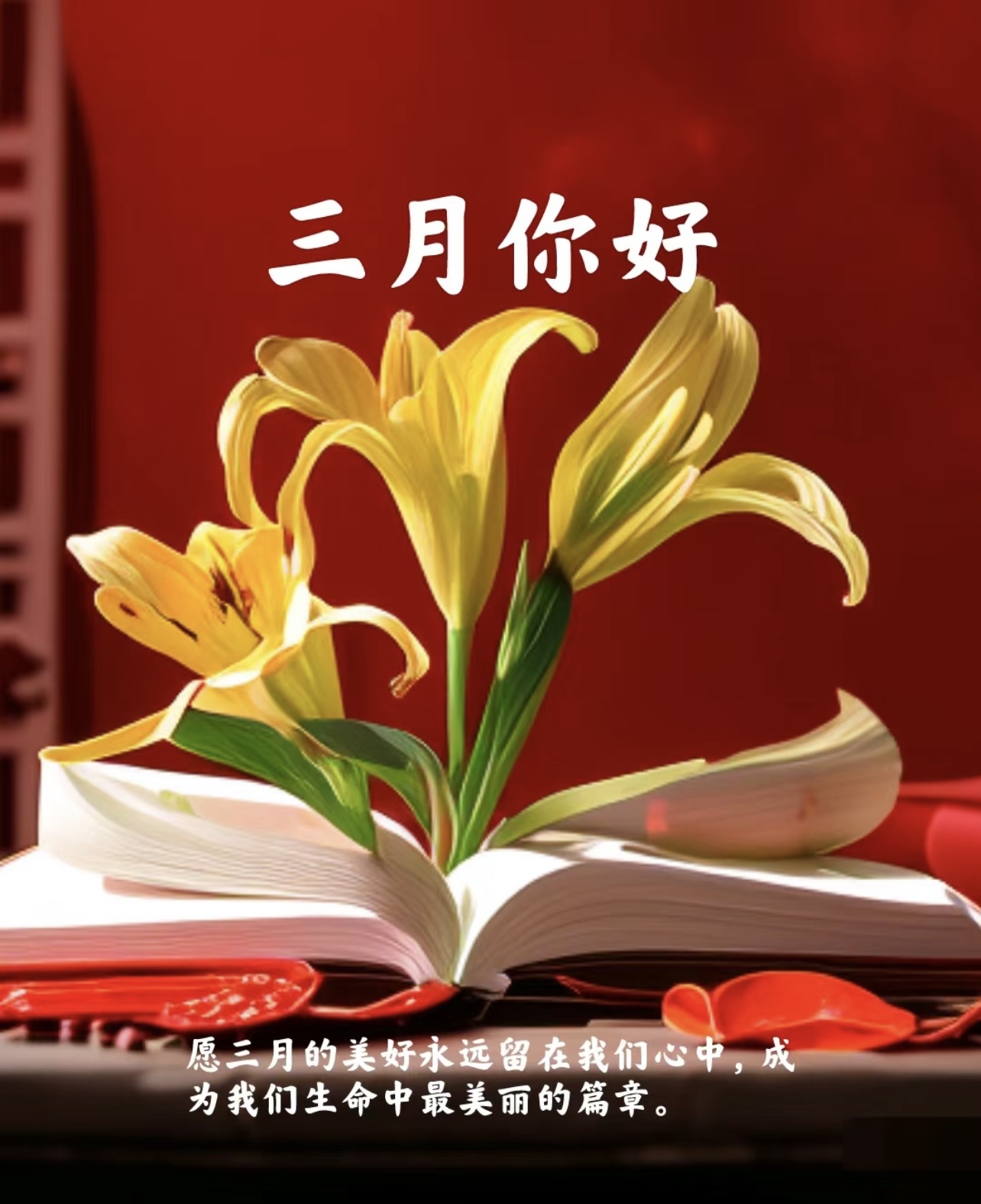 让温馨的阳光洒满你的每一个角落让美好的日子陪伴你左右