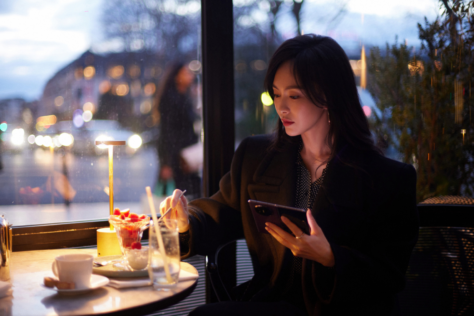 唐嫣的下午茶和咖啡时间