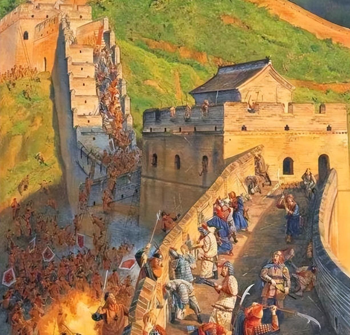 而要说最执着修建长城的皇帝,我想,除了秦始皇以外,大概率就是朱元璋