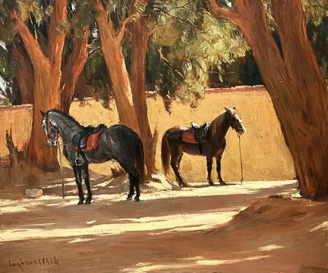 陆琦丨绕池闲步看鱼游行万里路绘江山