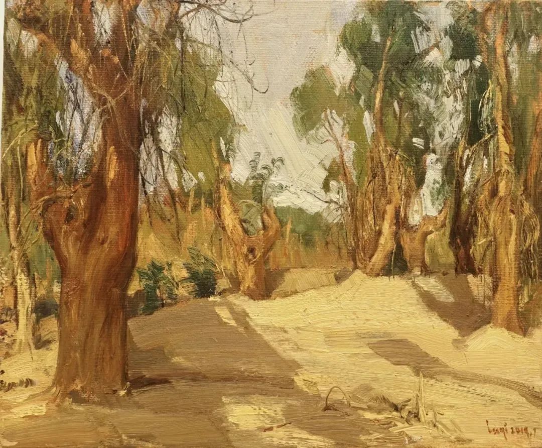 陆琦丨绕池闲步看鱼游行万里路绘江山