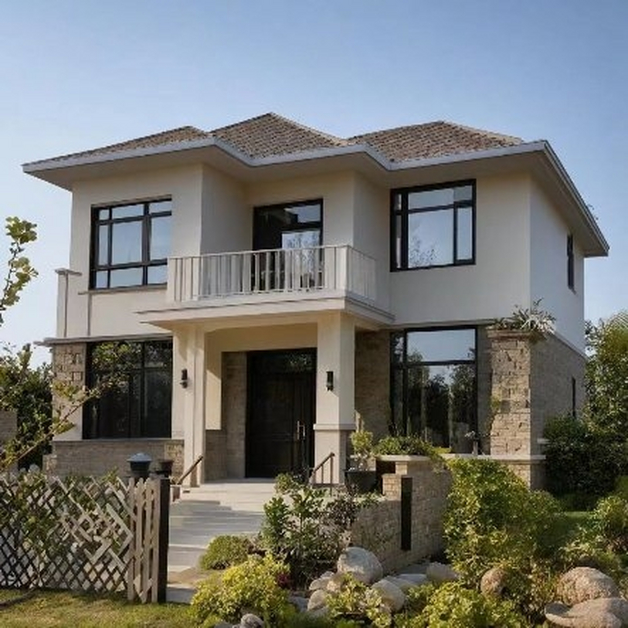 宜乐居重轻钢别墅采用先进装配式工艺,提供轻松愉悦的建造体验,快速