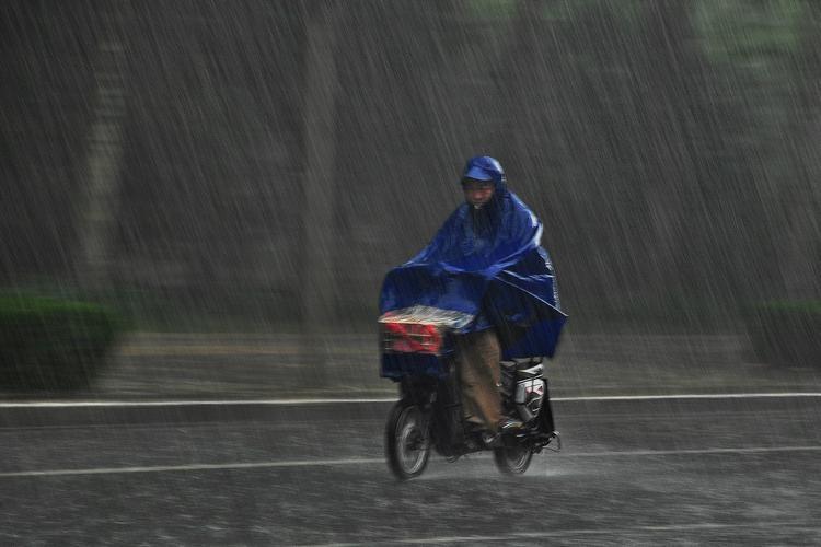 雨中狂奔图片