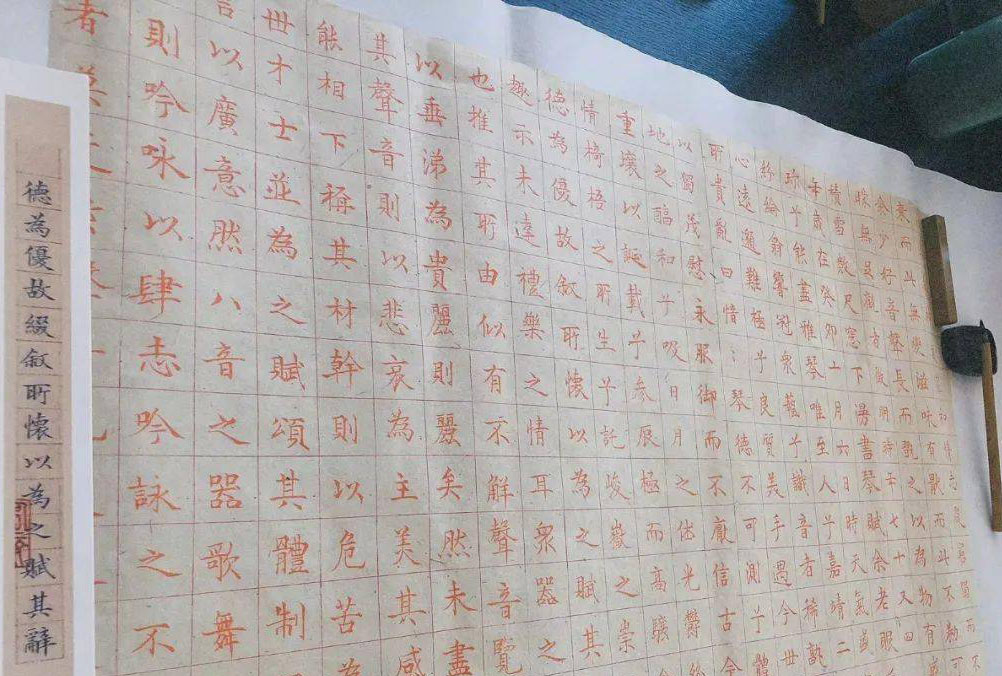 车晓小楷不输书法家,书法就是另一种颜值,不愧是颜值才华双担当