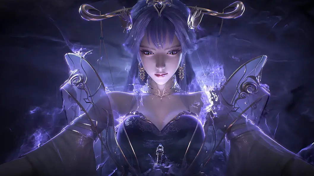 一个角色拯救的国产动画?如何评价《百炼成神》的天穹姐姐?