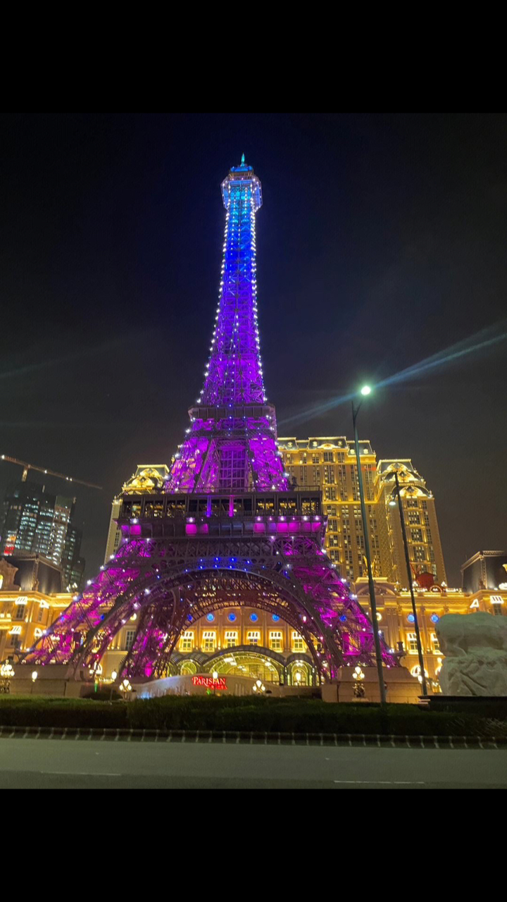 澳门的夜景太美了