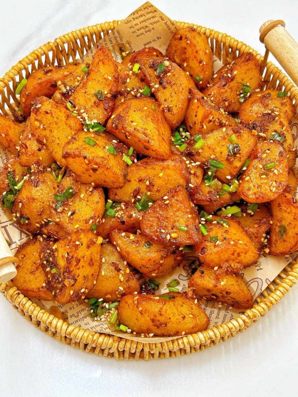 复刻超火的街头小吃锅巴土豆  979797夜市霸屏同款锅巴小土豆