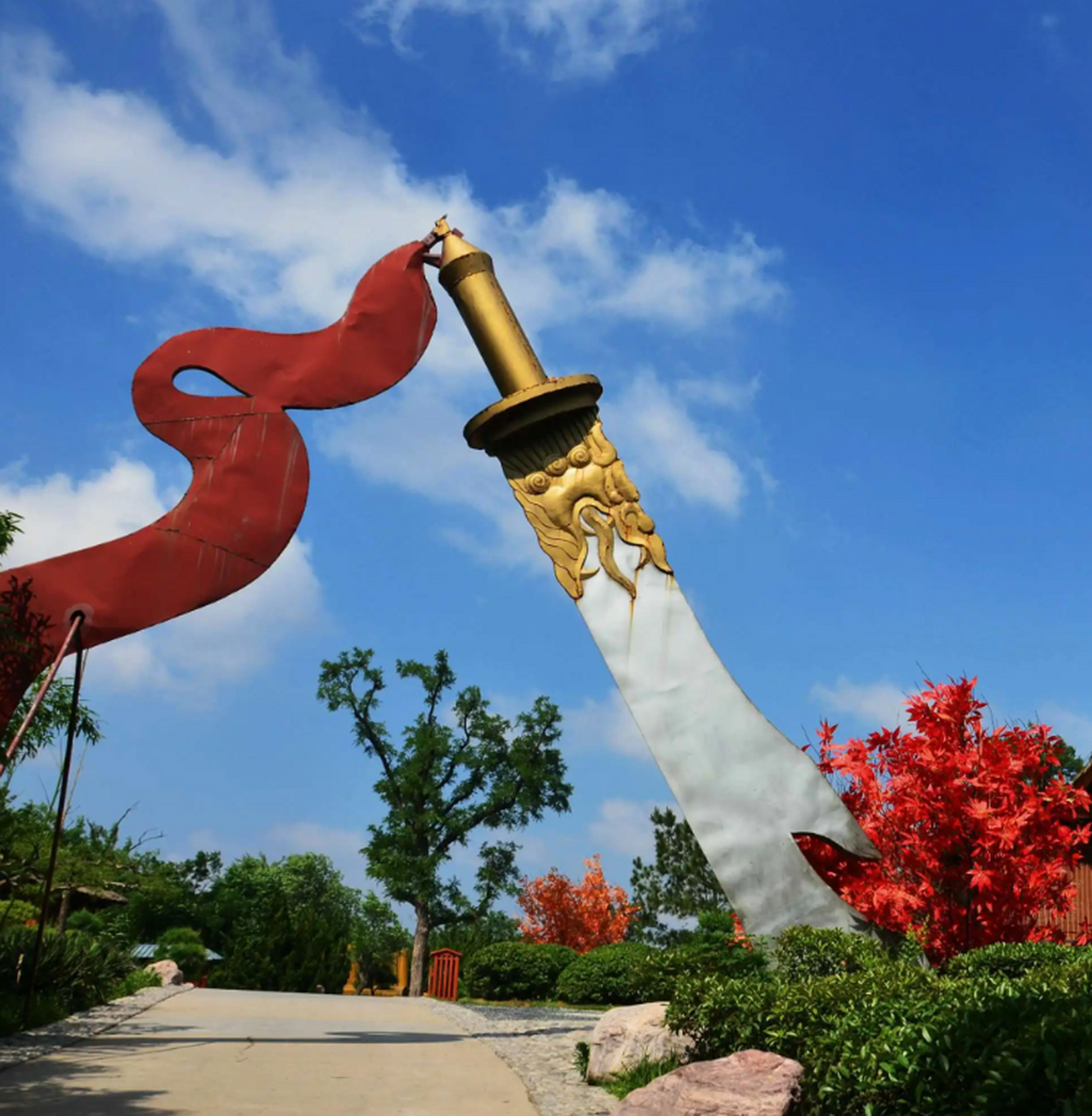 万岁山大宋武侠城景区图片