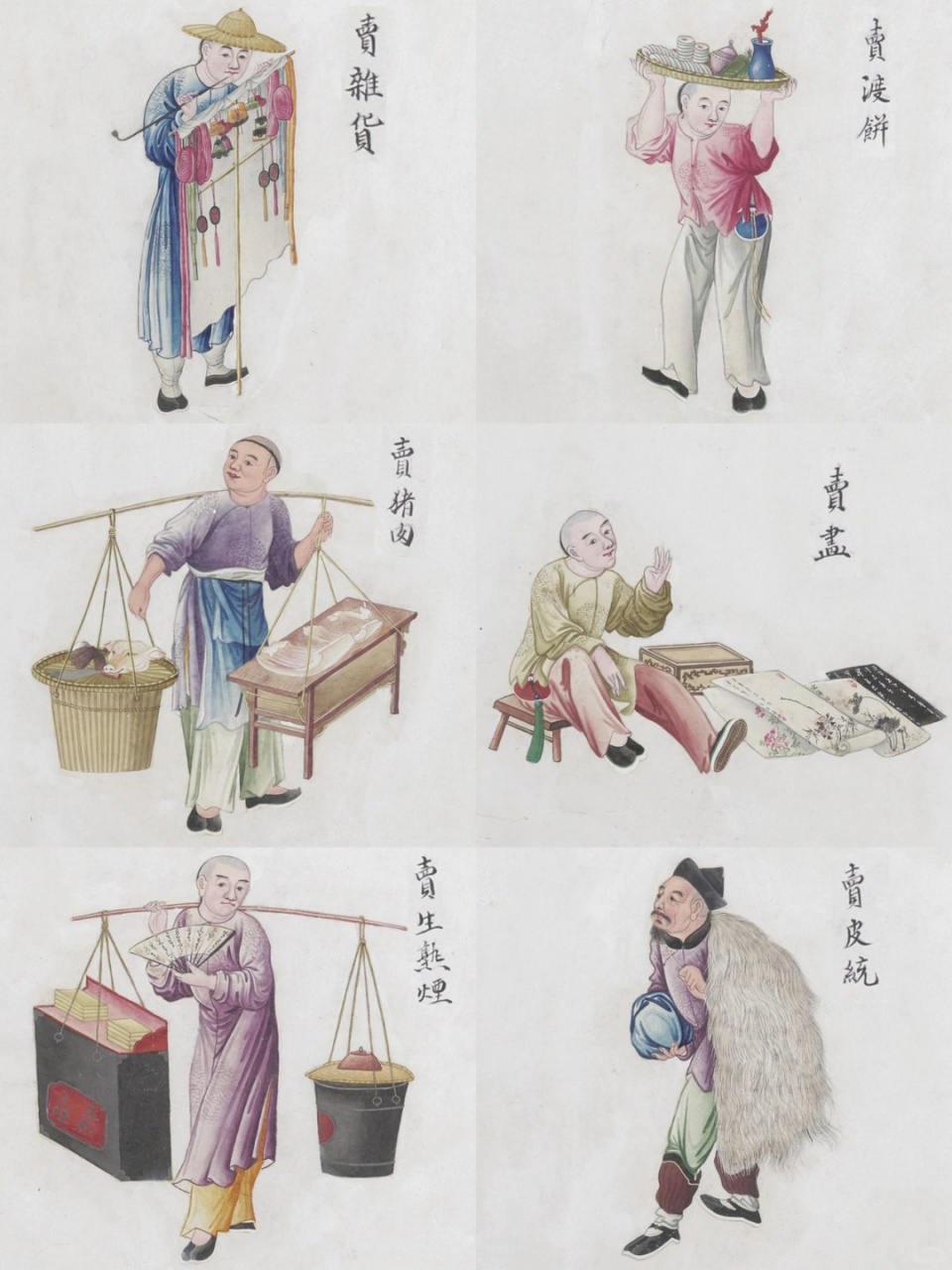 它记录了18世纪末广州集市的繁华景象,仿佛能听到那时的人声鼎沸,感受