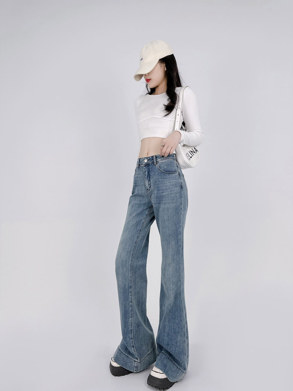 寄拍模特/拍照姿势/裤子棚拍  我就是那个坚决不信邪的人!