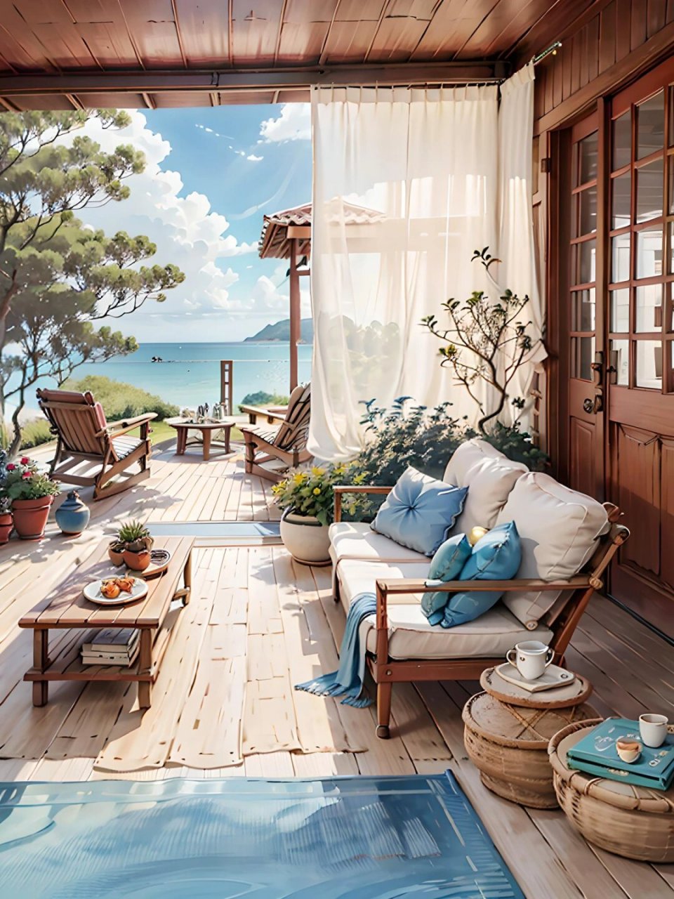 慵懒,惬意,放松,拥有所有你能想到的美好～  在一个慵懒的午后,阳光如