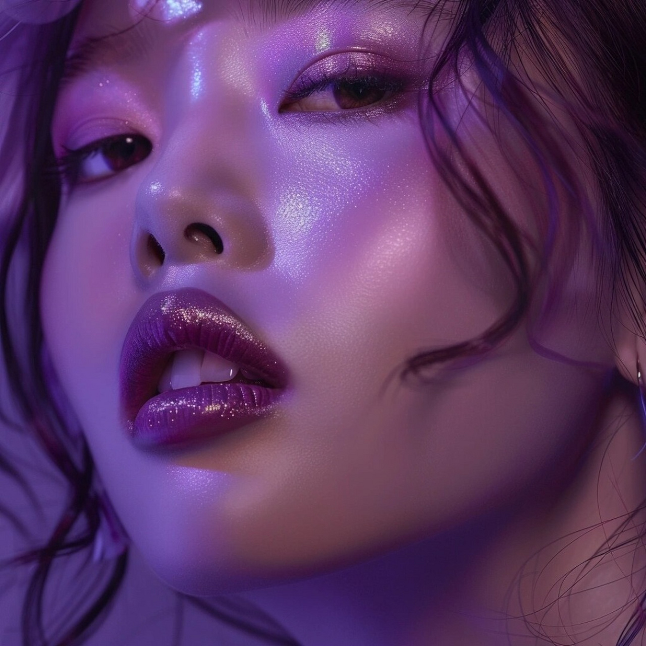 解锁神秘的紫色妆容  78紫色妆容全攻略,不同脸型肤色都hold得住!