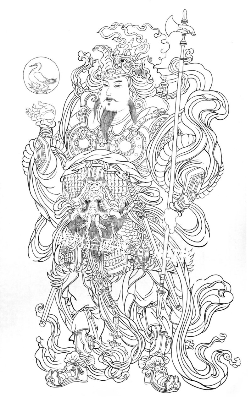 中国民间文化门神  在中国这片古老的土地上,有一种深受民众喜爱的