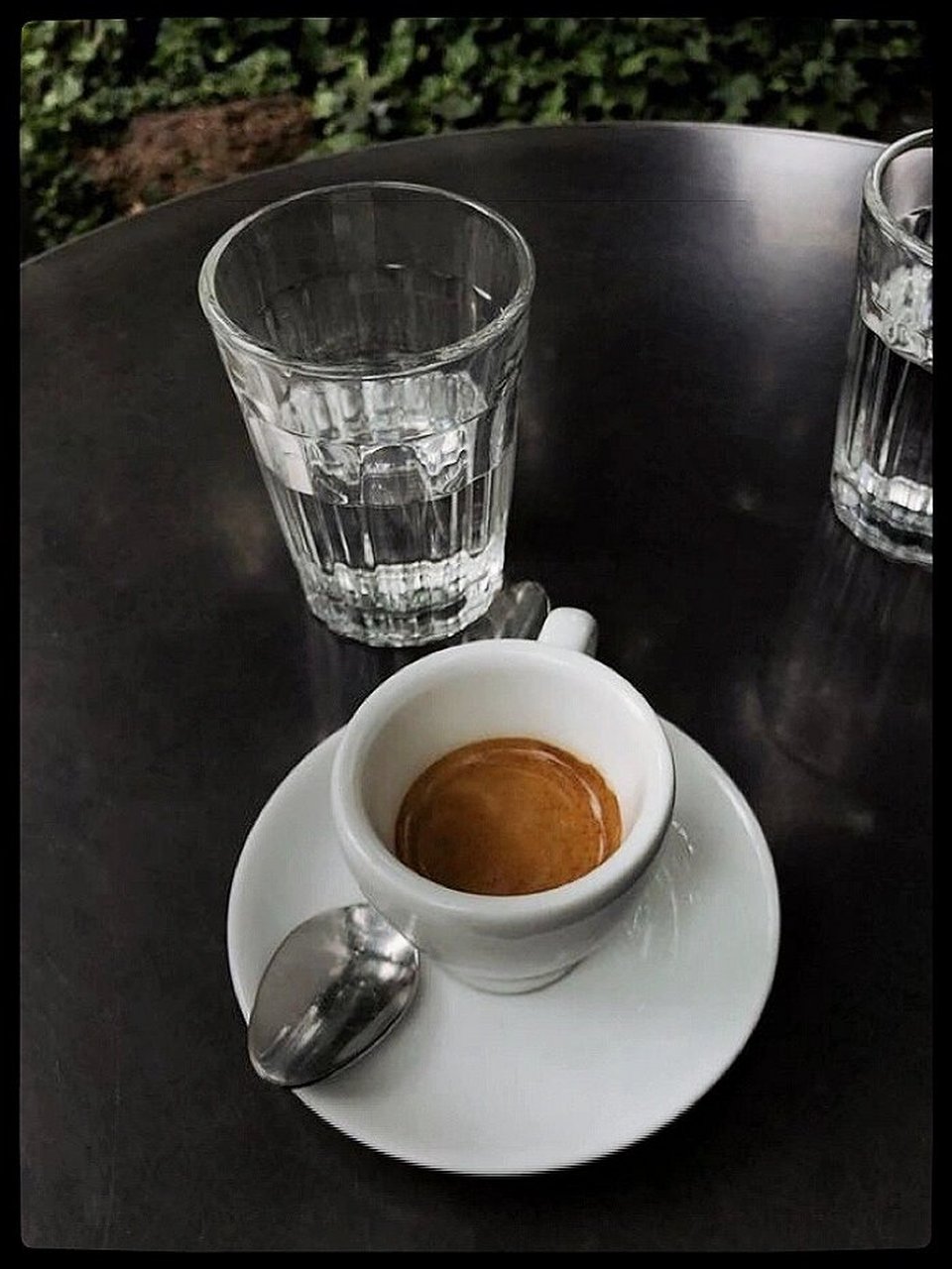 喝espresso"勺子"该怎么用