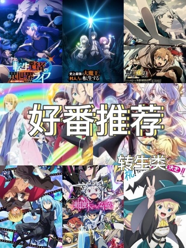 转生到异世界的动漫排行