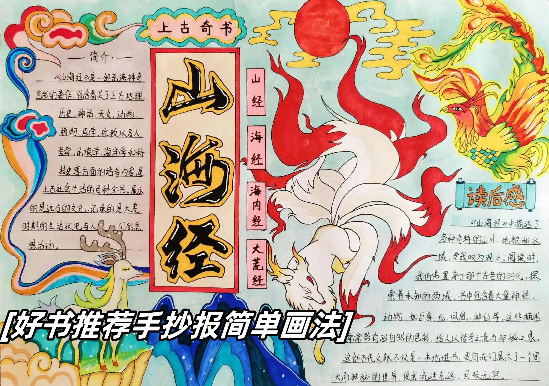 推荐一本书手抄报简单又好看
