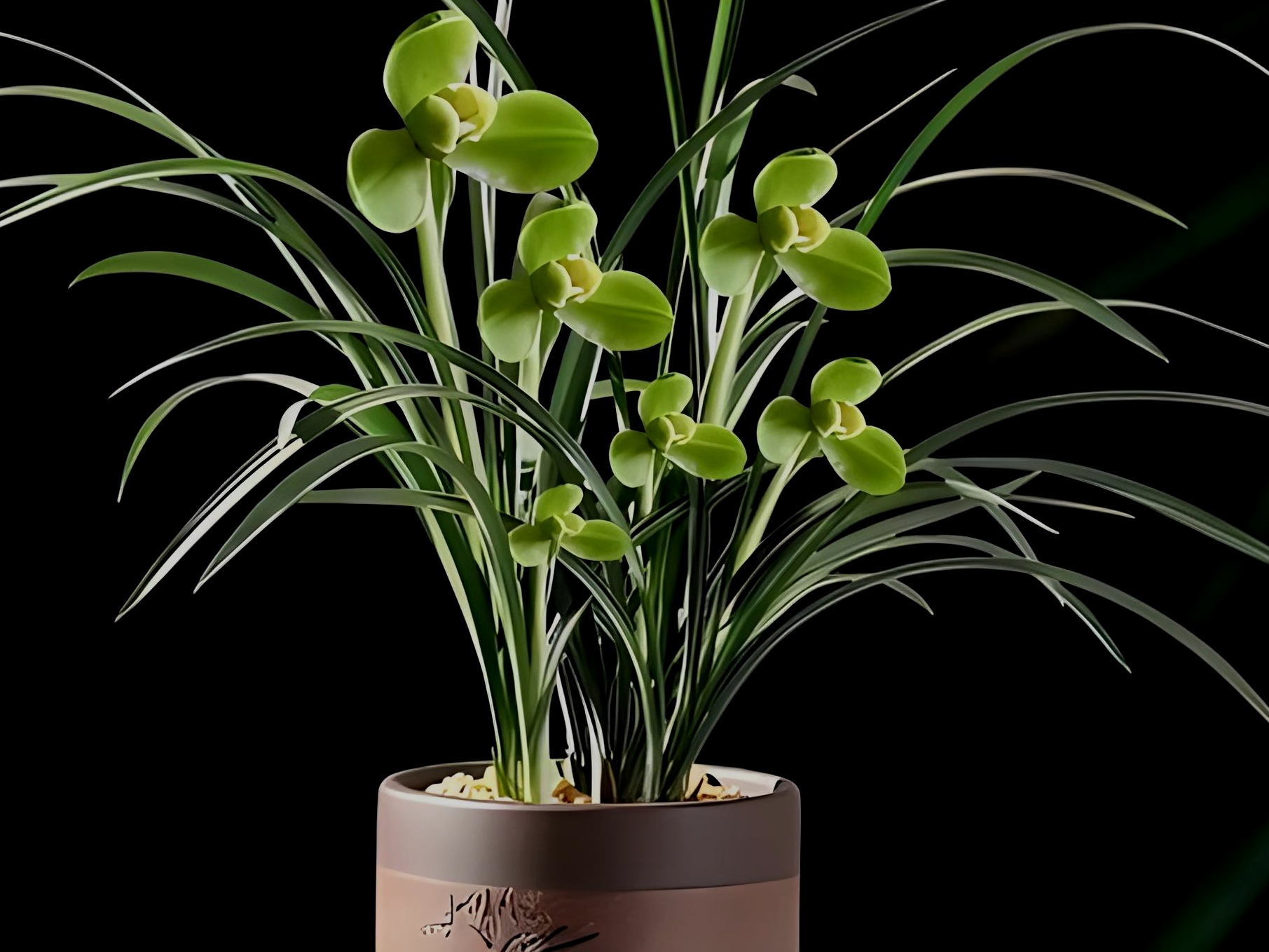 兰花(春兰)欣赏《宋梅》