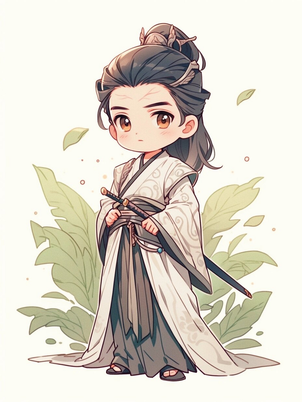 q版古风男生头像7815 送给热爱古风的你