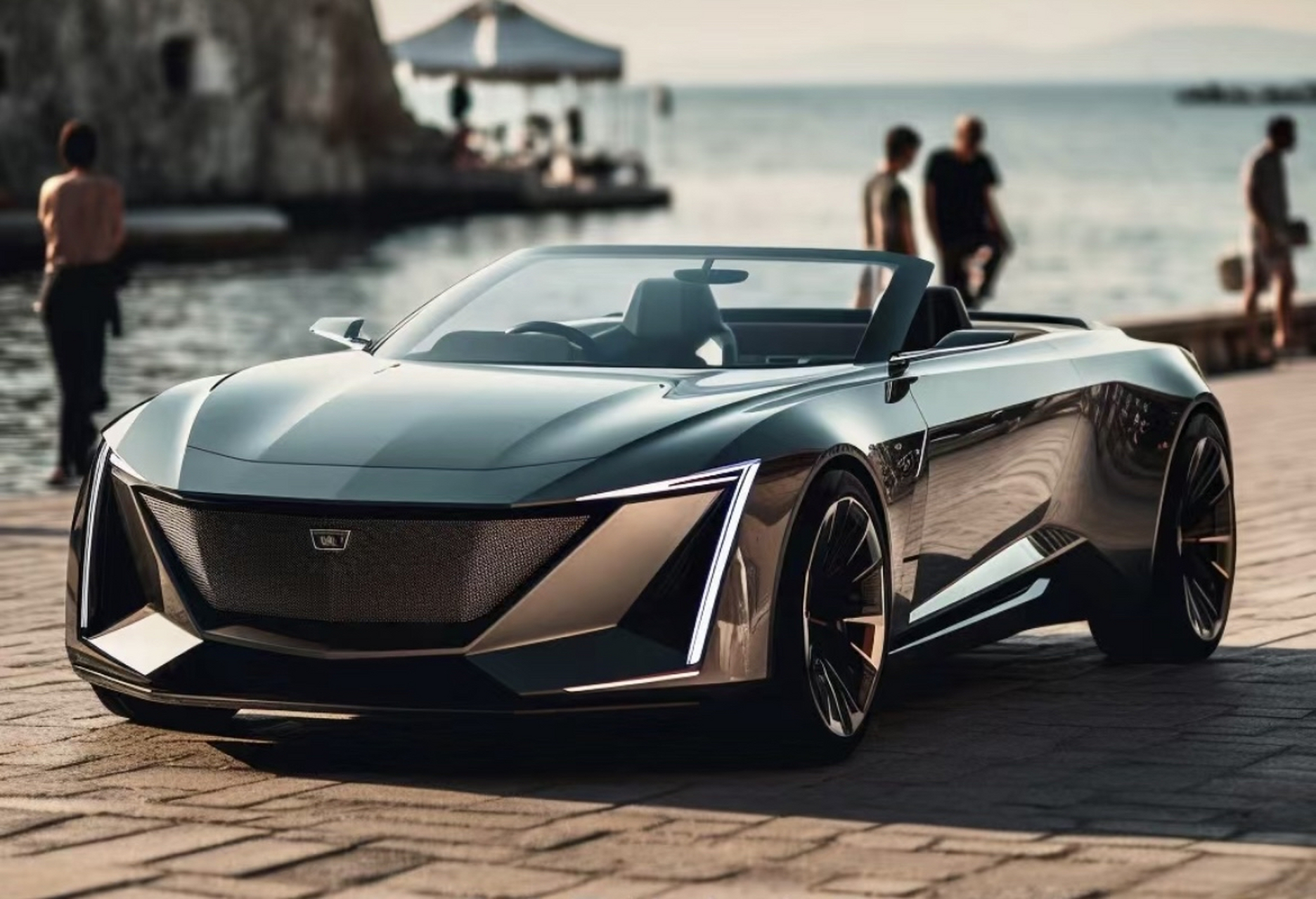 凯迪拉克敞篷概念车,洗浴中心最靓的仔就是它了[嘻嘻]