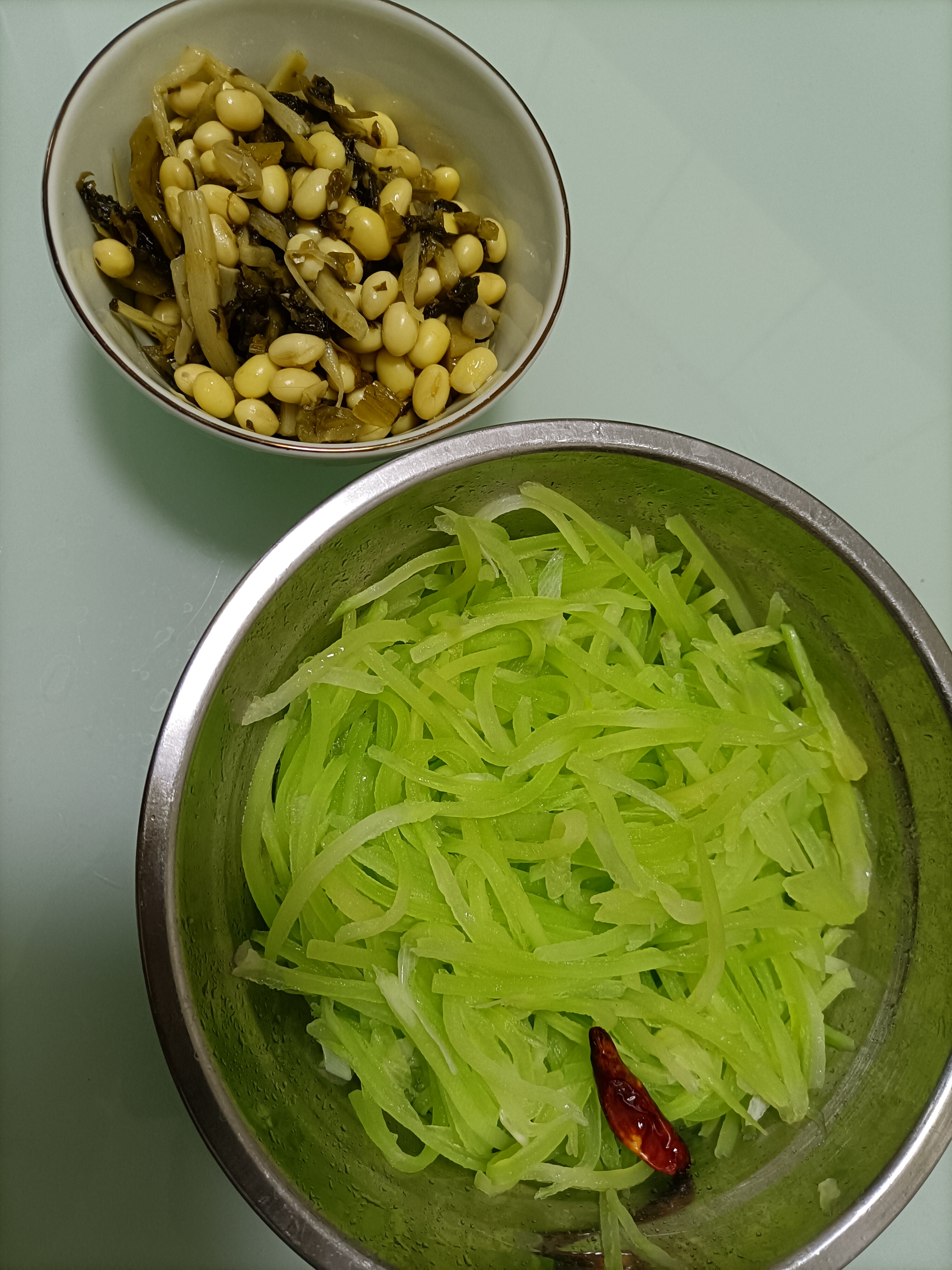 优质作者榜 形意人的晚餐油香莴笋自制酱肉下酒香不香