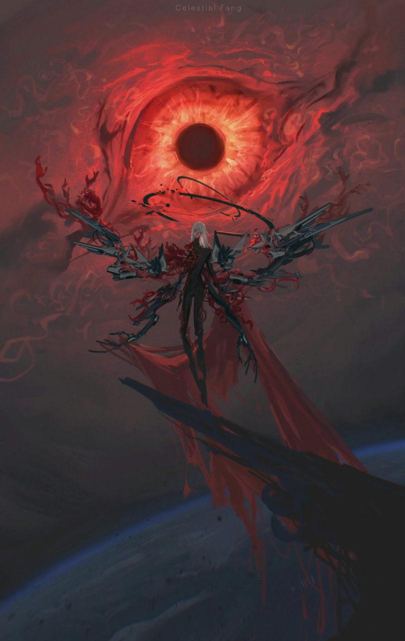 fang动漫场景作品欣赏,描绘了华丽而又帅气的人物,与瑰丽的背景构成