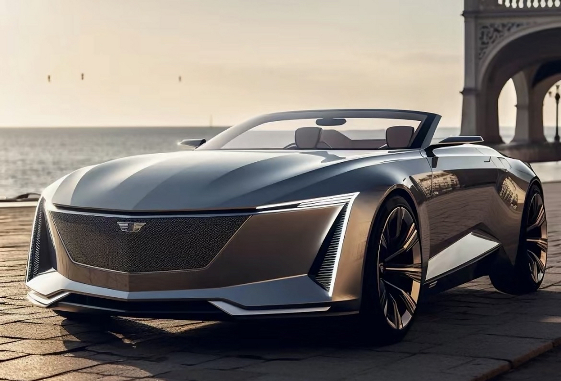 凯迪拉克敞篷概念车,洗浴中心最靓的仔就是它了[嘻嘻]