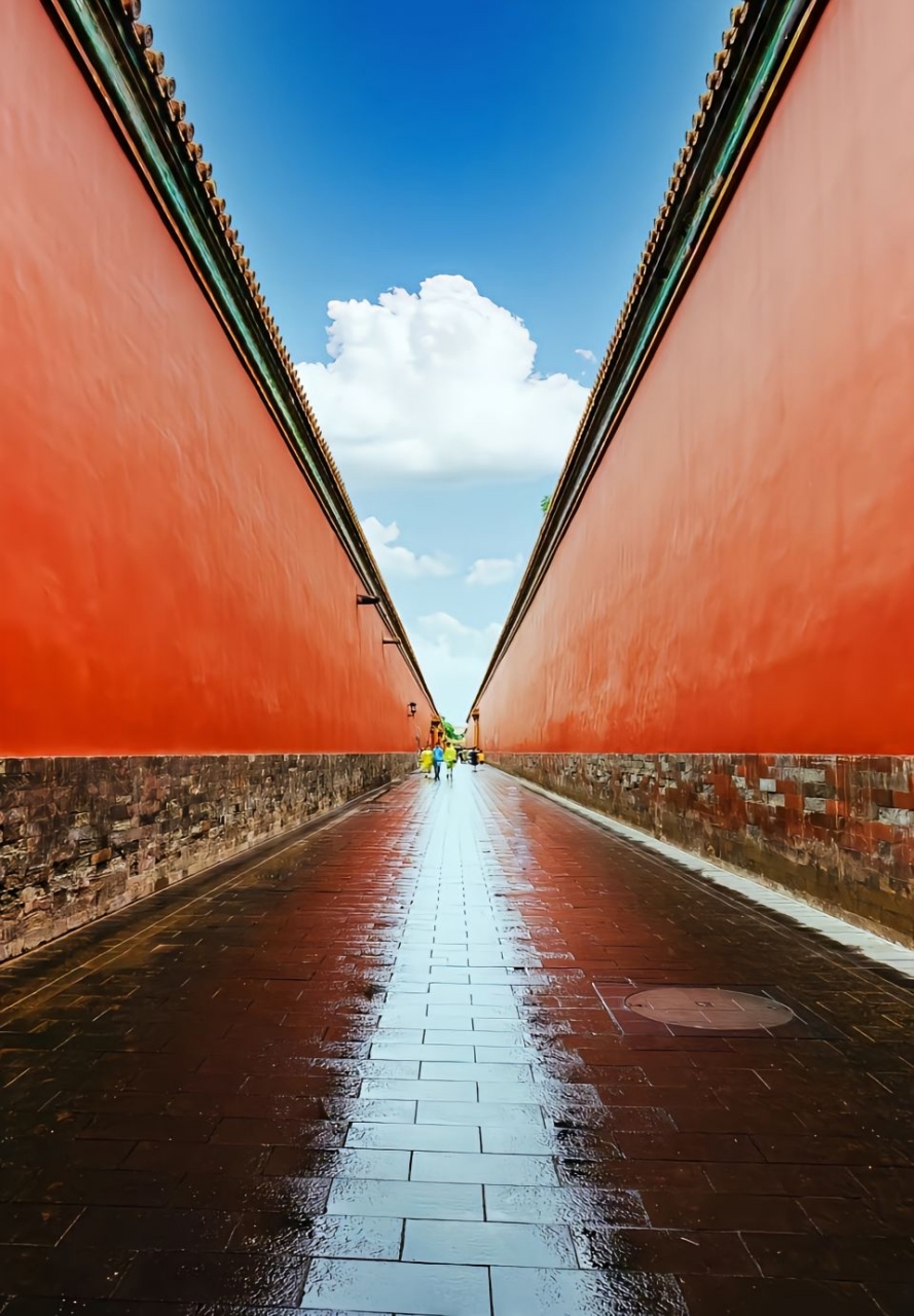 很少人的故宫旅拍,你看过吗?#春天里躺一躺