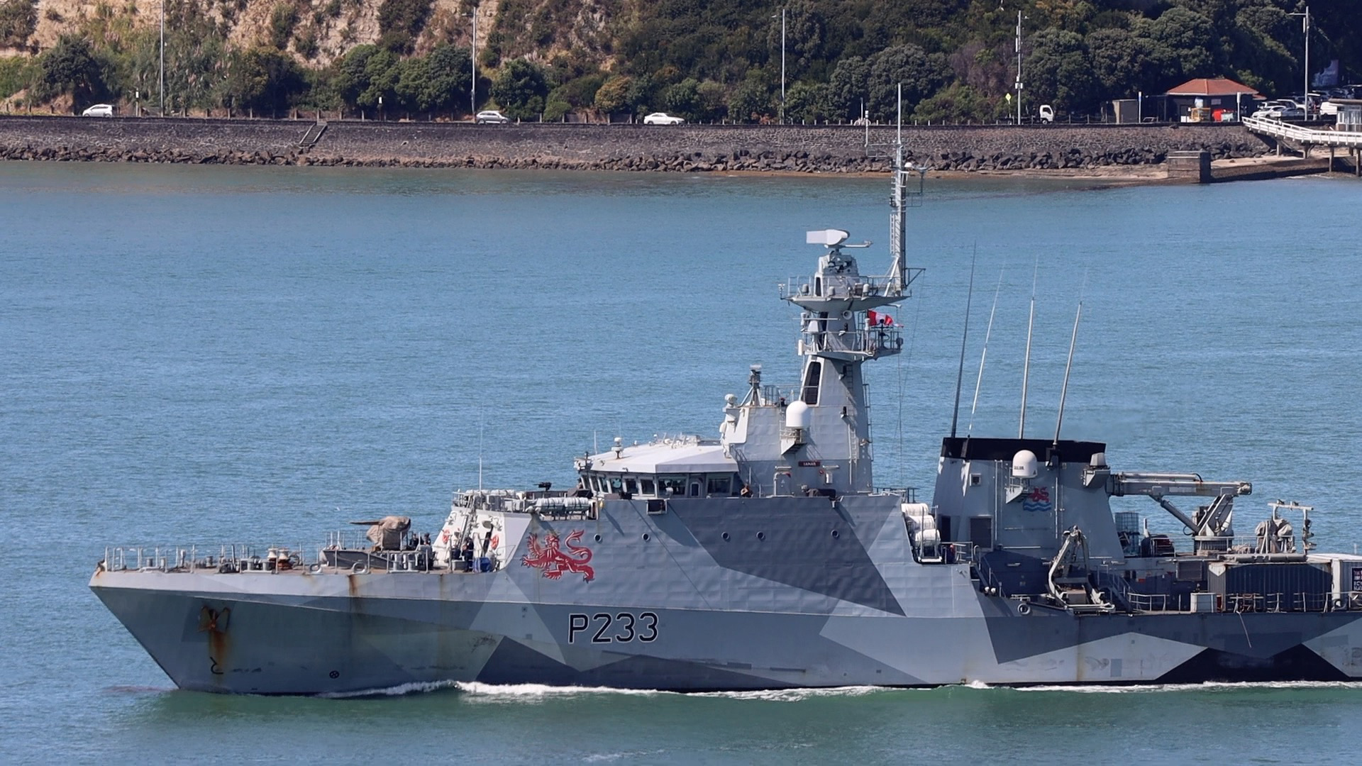 近海重艇英皇家海军"塔玛河号" (p-233) 河流级离岸巡逻舰