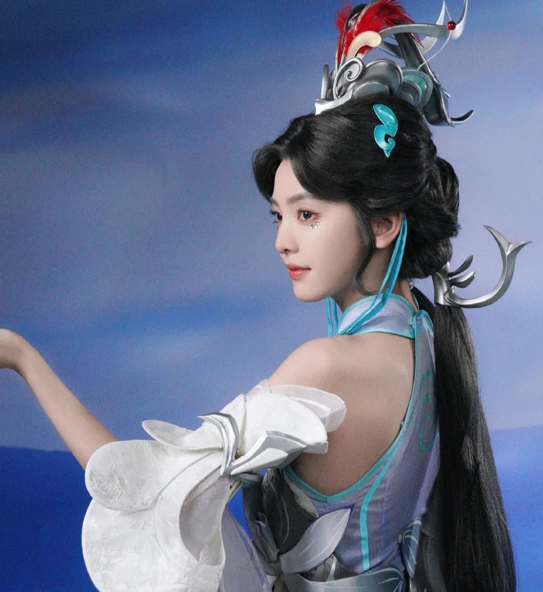 章若楠cos王者中的大乔,高度还原神女,却仍被吐槽