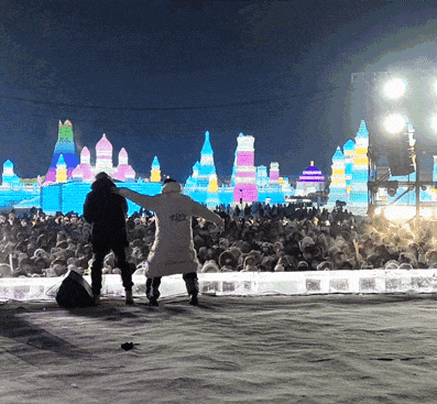 冰城火热的不止是人心是北疆人民的一切