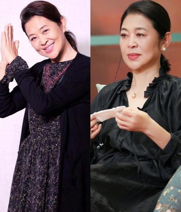 65岁倪萍亲身示范发盘起裙穿长裤穿松到老都没大妈感