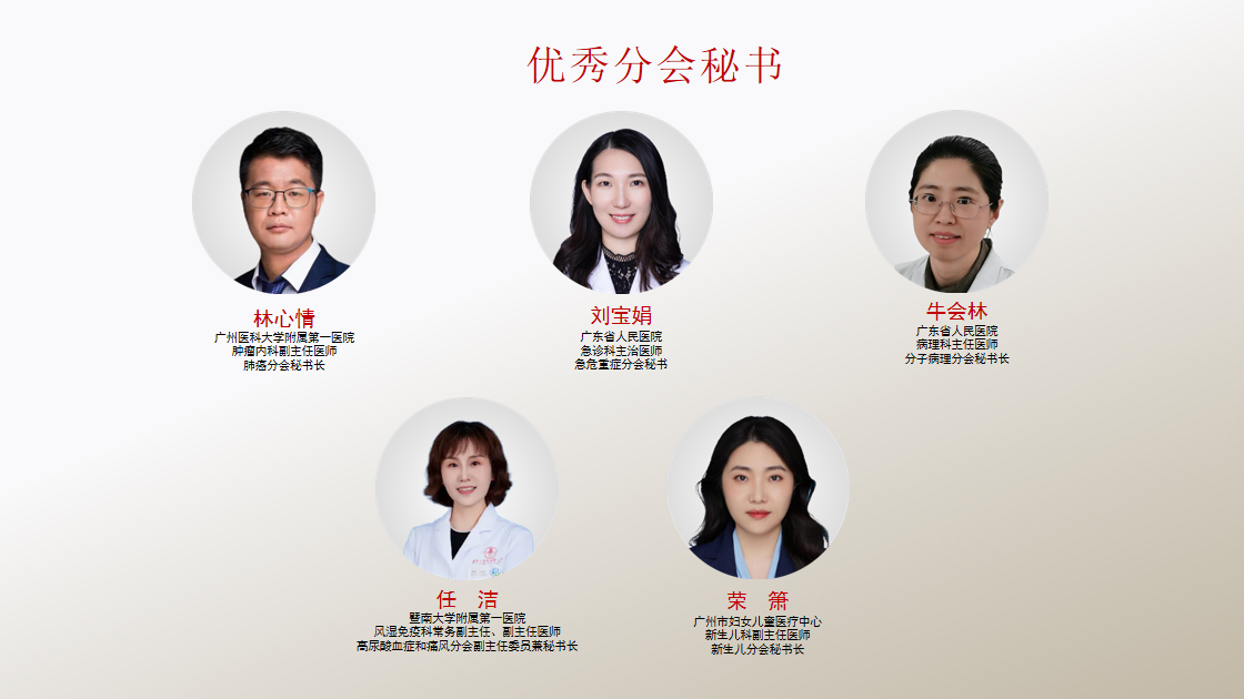 广东省精准医学应用学会推选宣传会员先进典型