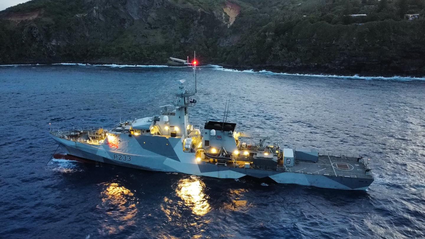 近海重艇英皇家海军"塔玛河号" (p-233) 河流级离岸巡逻舰