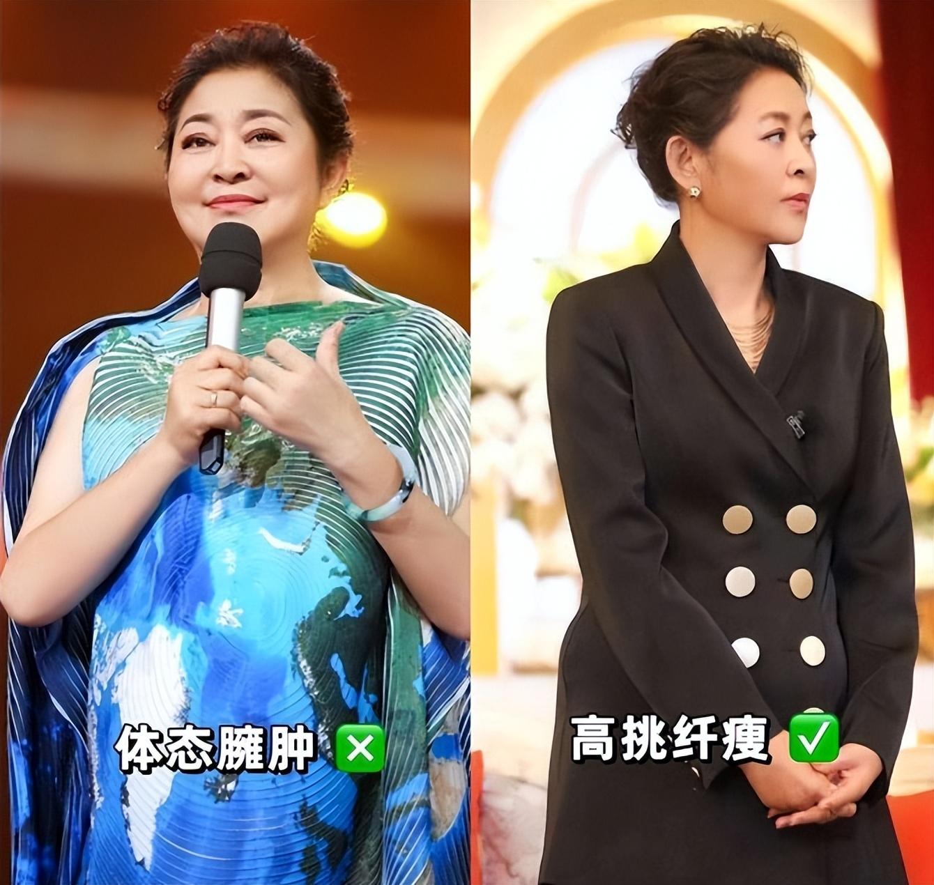 65岁倪萍亲身示范发盘起裙穿长裤穿松到老都没大妈感
