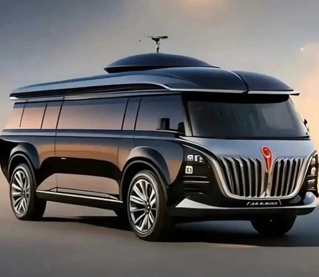 国产红旗汽车的房车出来了,这独特的外观,上路识别率非常高,让你耳目