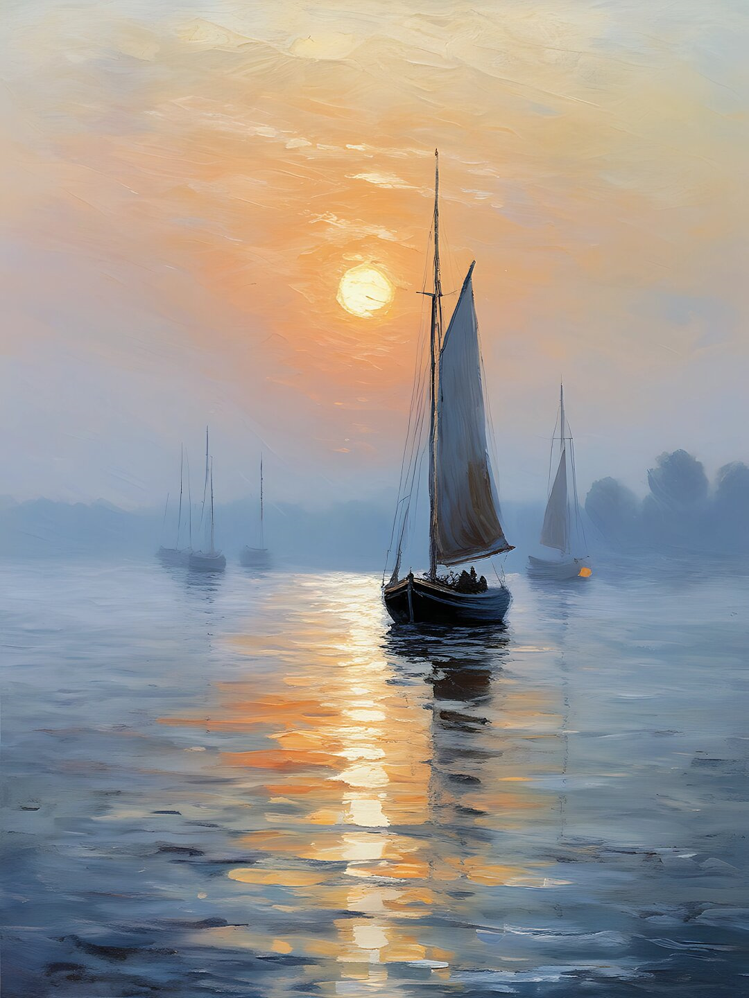莫奈.日出.印象 在浩.@艺术生晓槐的动态