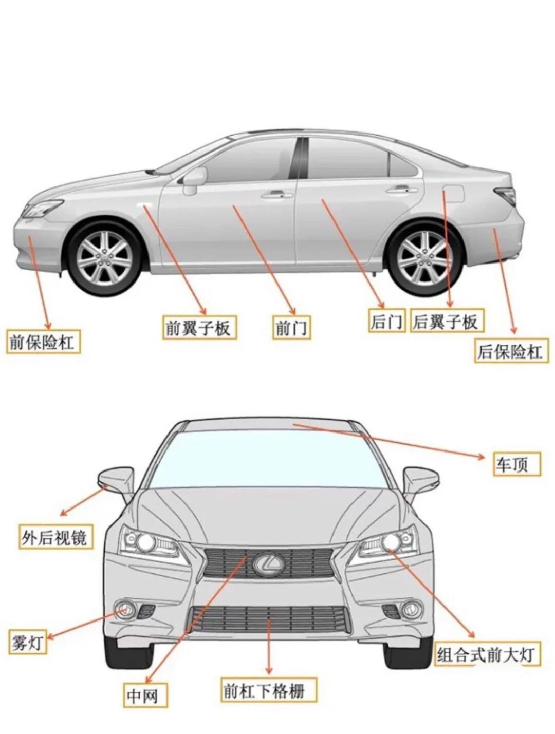 汽车常见部位详解 0793亲爱.@天天玩车小馨的动态