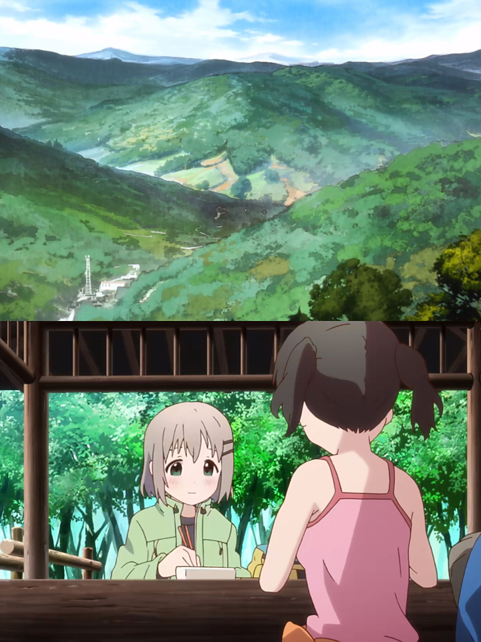 《向山进发》真是少女神番,讲述了社恐的葵偶遇儿时伙伴日向,两人