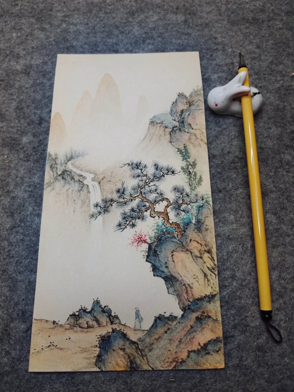 浅绛山水画 代表作图片