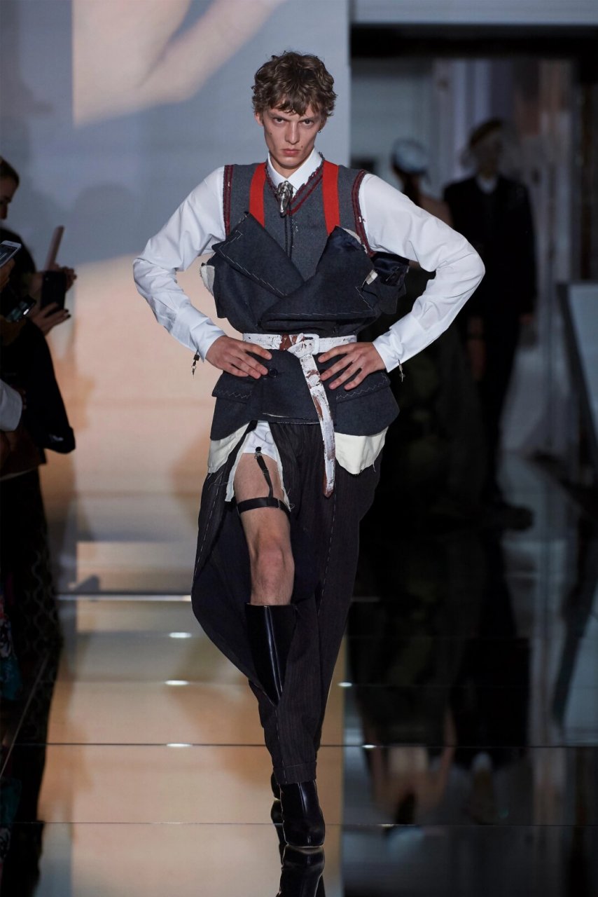 leon 马吉拉秀场合辑 || 哥哥的腰鲨人的刀  97男模leon dame,1998