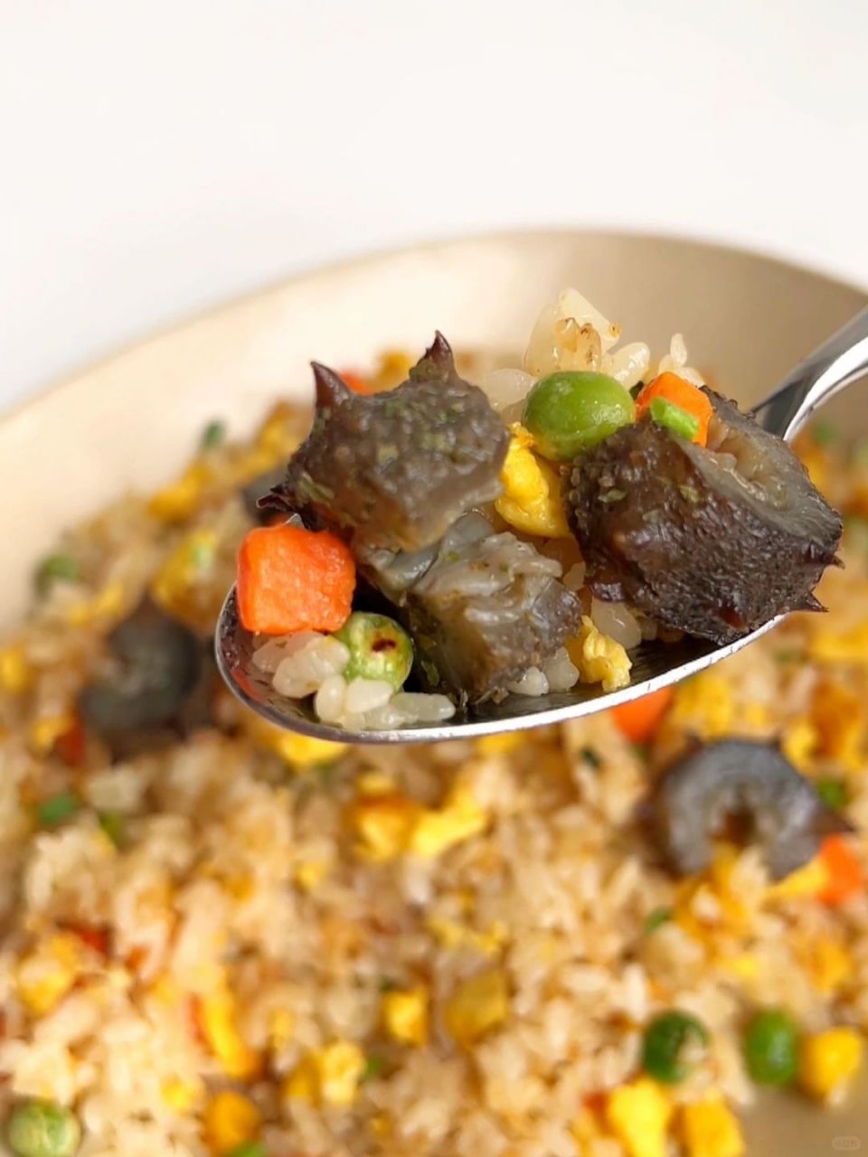 海参蛋炒饭真的是好吃又超方便!