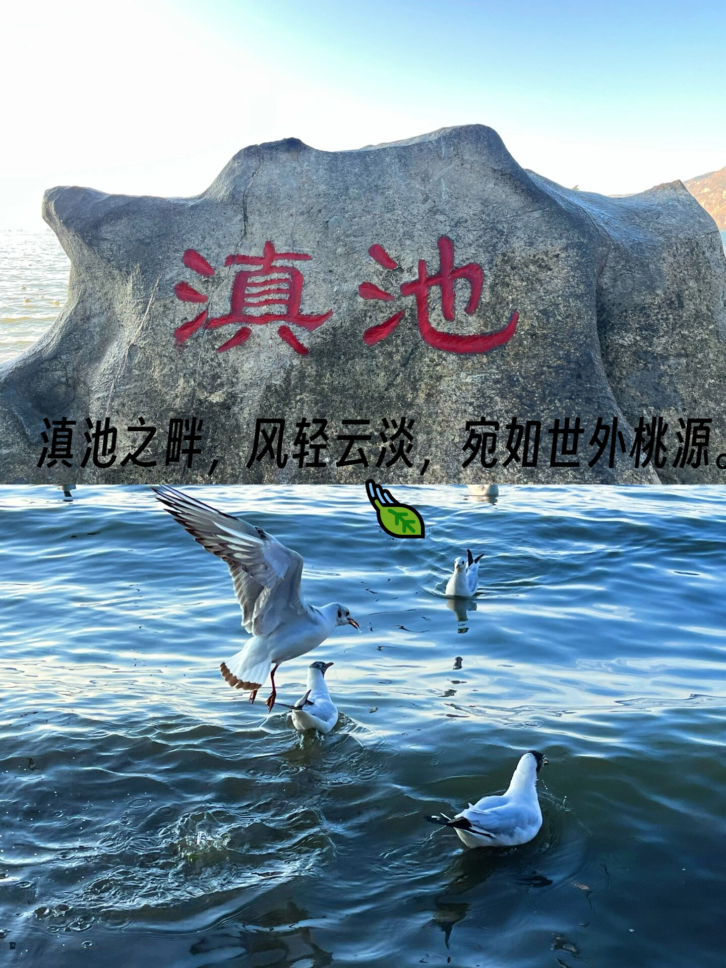 一句话赞美滇池风景  滇池之美,如诗如画,宛如人间仙境