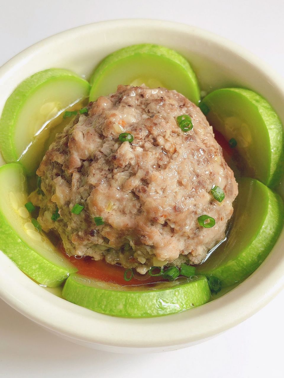 营养还是蒸的好 这道西葫芦清蒸狮子头不允许你们还没给孩子吃过,狮子