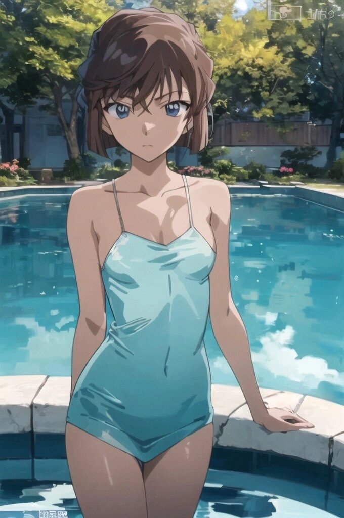 灰原哀泳装吊带 灰原哀的.@二次元秘语欣娟的动态