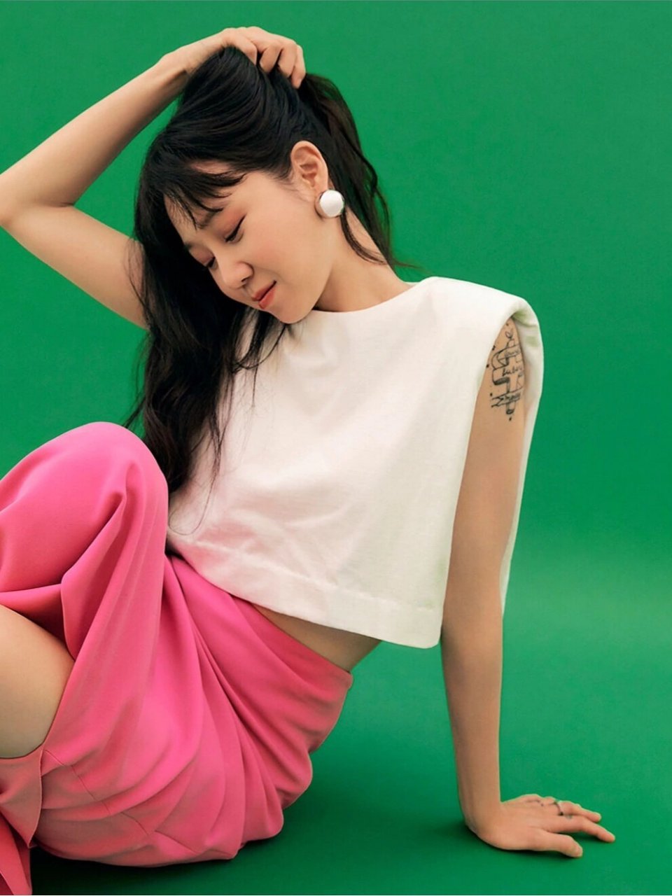 孔孝真春日画报,春天的清新感扑面而来!