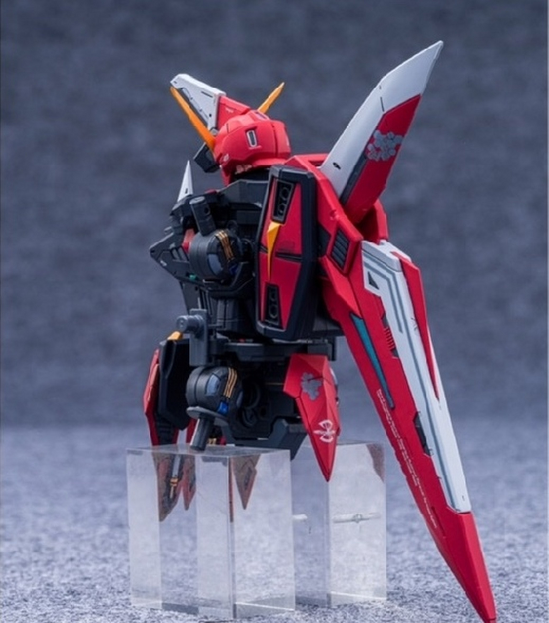 模型欣赏:机动战士高达seed gat-303圣盾高达,该机是gat-x系列五机中