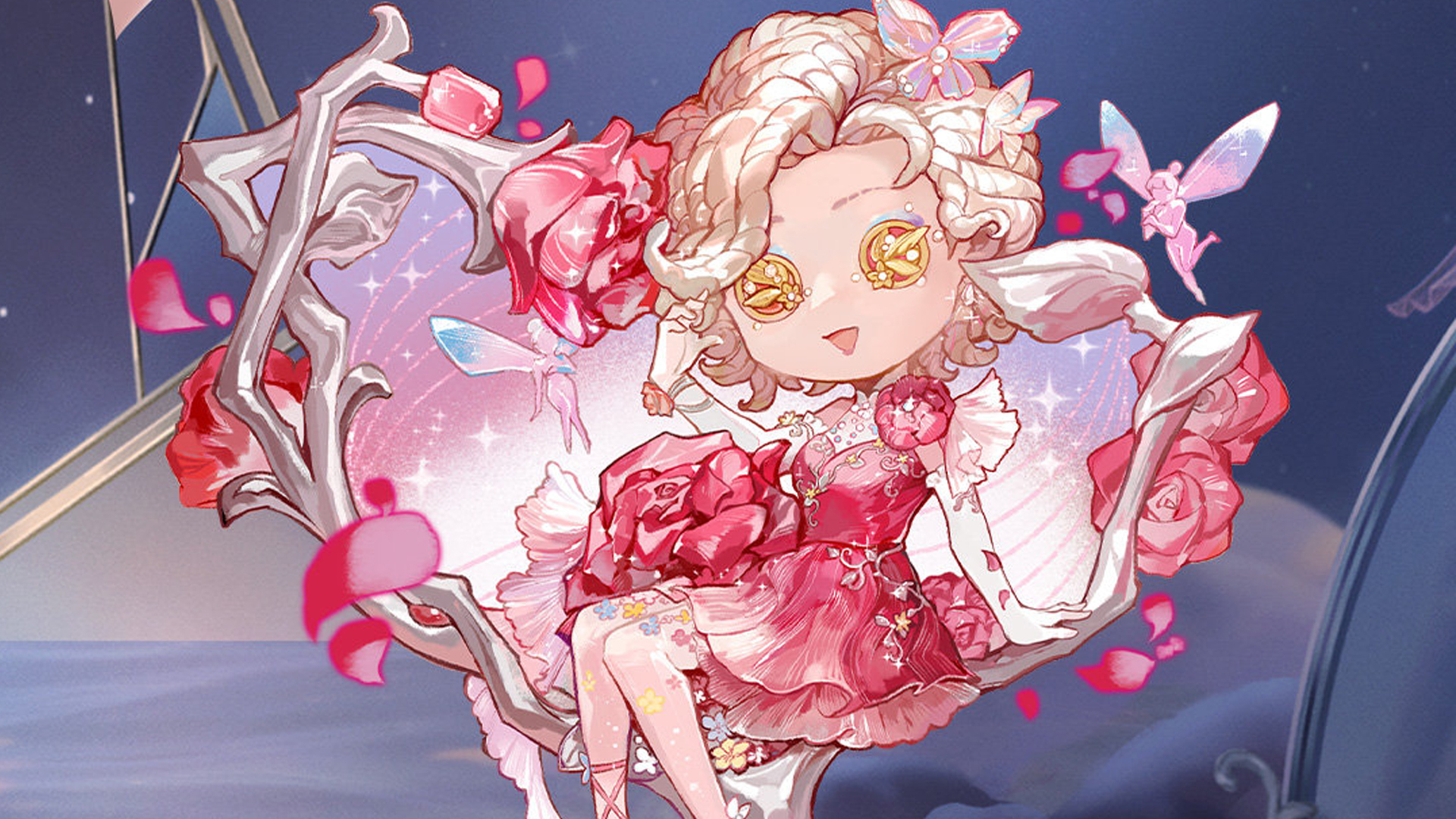 第五人格:舞女金皮废稿过于惊艳,花朵裙摆造型比终版合理