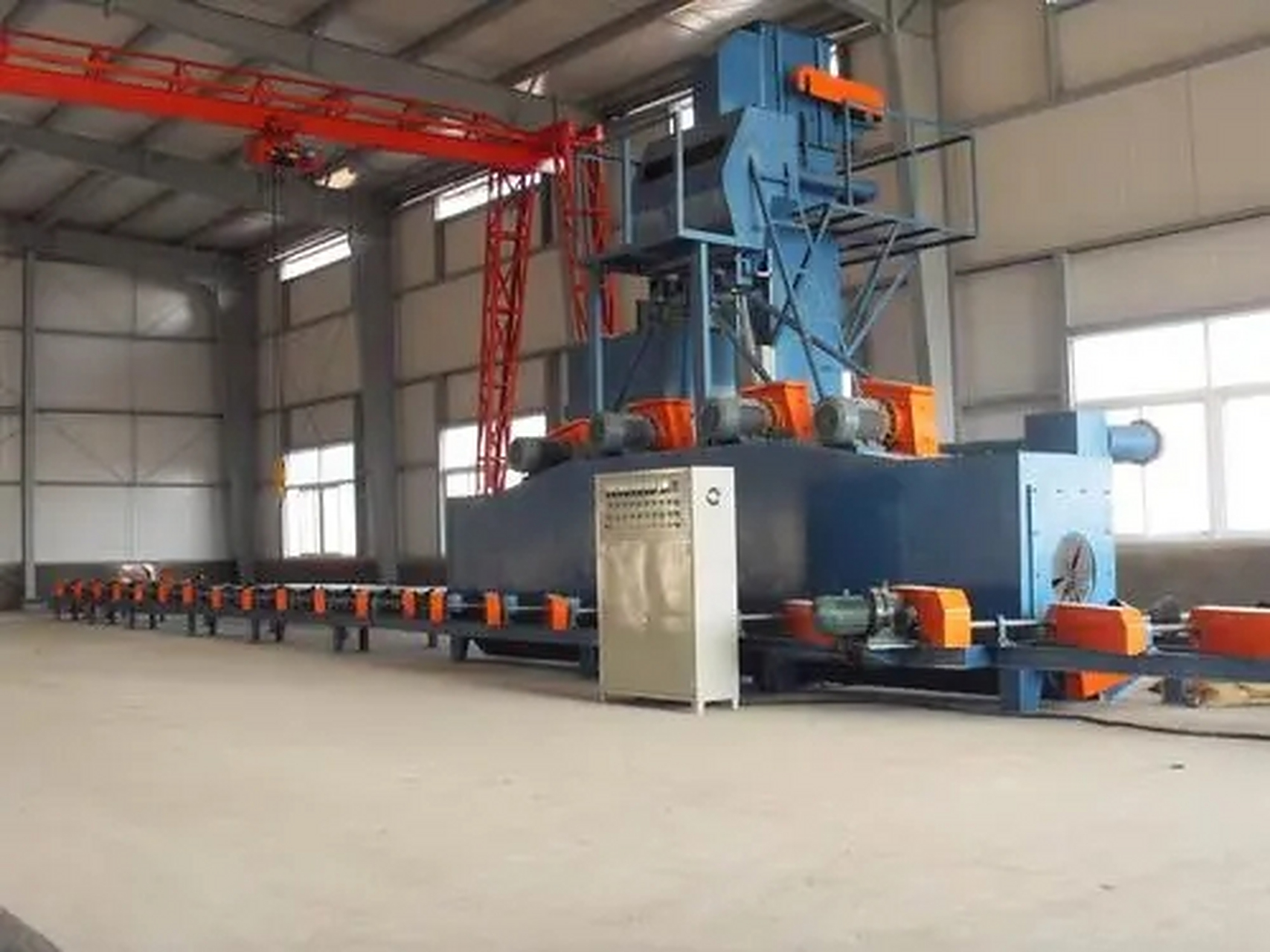 告别手工清理,无尘管内壁自动喷砂机让管道清洁更高效!