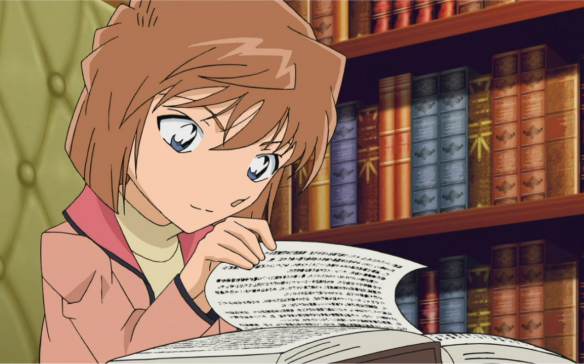 她的每一句话都像是作者青山刚昌的私密心声.