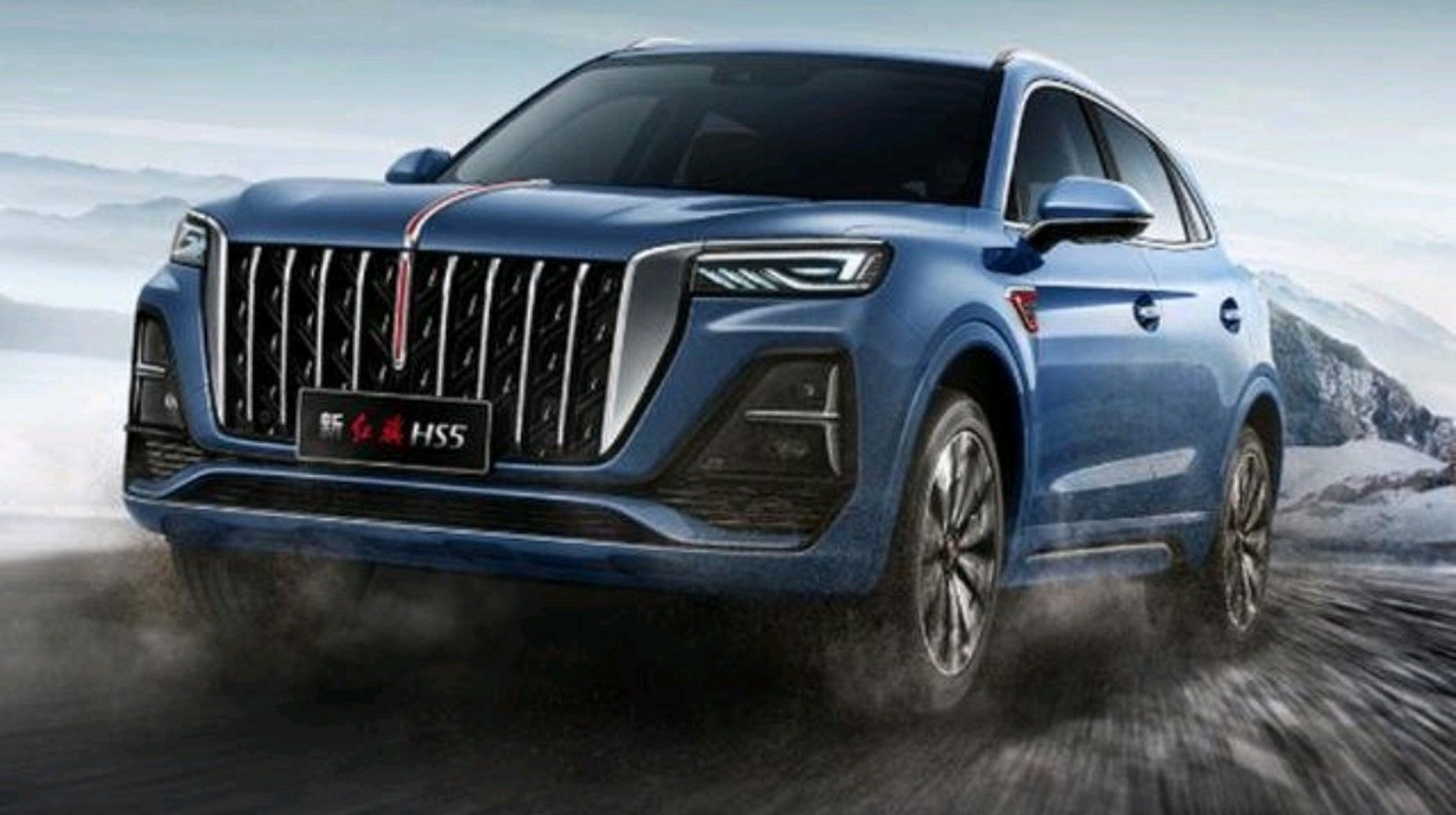 红旗hs5,销量担当!霸气前脸,豪华内饰科技感满满.